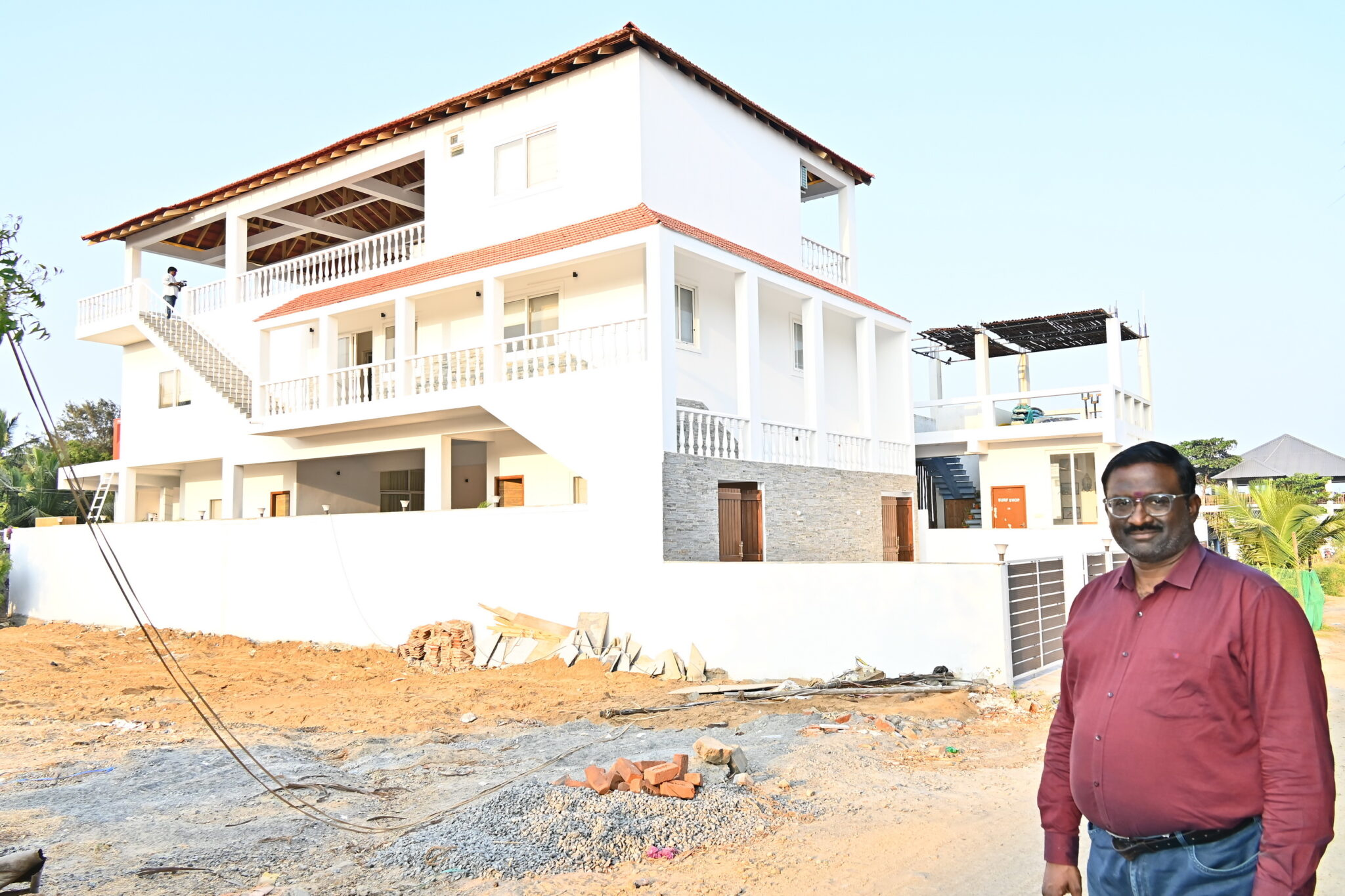 Construction project at Shri Swathy Foundations